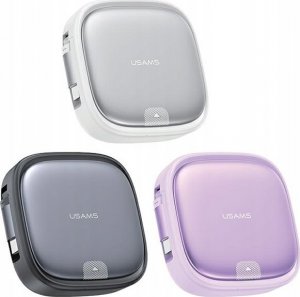 Kabel USB Usams USB-A - USB-C + microUSB + Lightning 1 m Srebrny (USA1023) 2