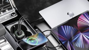 Ładowarka Alogic Alogic KFZ Lagegerät 165W 3Port 2xUSB-C+1xUSB-A+USB-C Kabel 5