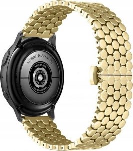 Beline Beline pasek Watch 20mm Metal Honeycomb złoty /gold box 1