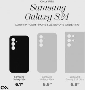 Case-Mate Case-Mate Aluminum Ring Lens Protector - Szkło ochronne na obiektyw aparatu Samsung Galaxy S24 (Black) 11