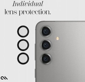 Case-Mate Case-Mate Aluminum Ring Lens Protector - Szkło ochronne na obiektyw aparatu Samsung Galaxy S24 (Black) 8