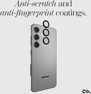 Case-Mate Case-Mate Aluminum Ring Lens Protector - Szkło ochronne na obiektyw aparatu Samsung Galaxy S24 (Black) 9