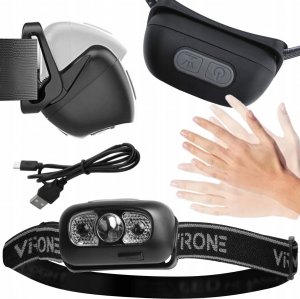 Latarka czołowa Orno ORNO LATARKA CZOŁOWA LED 3W 120lm AKUM. 500mAh 3