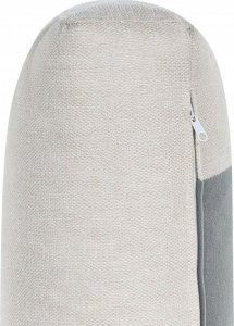 Beliani Fotel tapicerowany jasnobeżowy ALLA 6