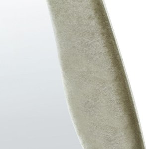 Beliani Lustro ścienne welurowe 57 x 160 cm zielone REIGNY 3