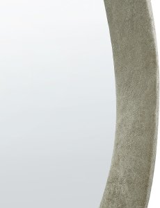 Beliani Lustro ścienne welurowe 59 x 90 cm zielony LENAX 6