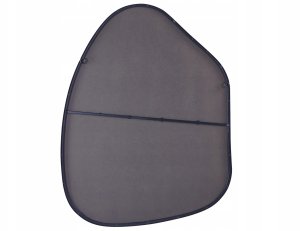 Beliani Metalowe lustro ścienne 70 x 92 cm czarne PUTEAUX 3