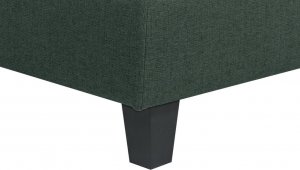 Beliani Moduł 1-osobowy ciemnozielony UNSTAD 5