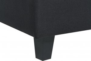 Beliani Otomana ciemnoszara UNSTAD 3