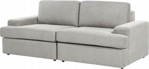 Beliani Sofa 3-osobowa jasnoszara ALLA 2
