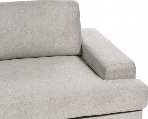Beliani Sofa 3-osobowa jasnoszara ALLA 5