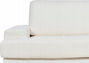 Beliani Sofa 3-osobowa boucle biała ALLA 5