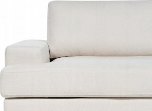 Beliani Sofa 3-osobowa jasnobeżowa ALLA 4