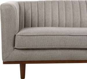 Beliani Sofa 3-osobowa jasnobrązowa SKAULE 5