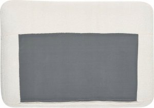 Beliani Sofa narożna boucle prawostronna biała SIRO 14