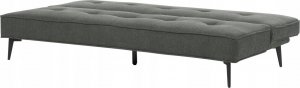 Beliani Sofa rozkładana ciemnoszara ESSVIK 5