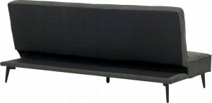 Beliani Sofa rozkładana ciemnoszara ESSVIK 6