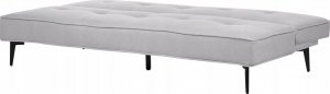 Beliani Sofa rozkładana jasnoszara ESSVIK 5