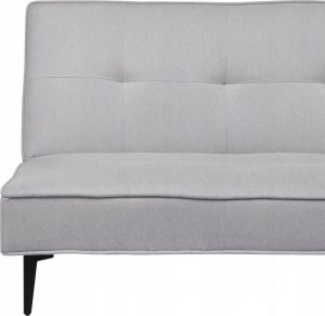 Beliani Sofa rozkładana jasnoszara ESSVIK 7