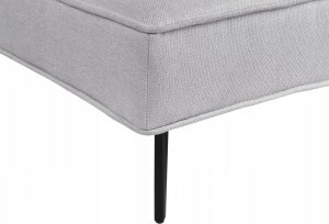 Beliani Sofa rozkładana jasnoszara ESSVIK 10