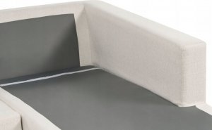 Beliani Sofa 5-osobowa jasnobeżowa LILVIKEN 6