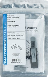 Smartkeeper SmartKeeper Mini "DisplayPort" Blocker grau    4 Stk.+Key 1