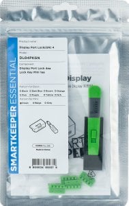 Smartkeeper SmartKeeper Mini "DisplayPort" Blocker grün    4 Stk.+Key 1