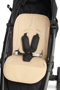 Sensillo WKŁADKA DO WÓZKA VELVET -  SKWER BEŻOWY 3