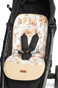 Sensillo WKŁADKA DO WÓZKA VELVET -  SKWER BEŻOWY 5