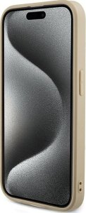 Guess Guess GUHCP14LPSAIRSD iPhone 14 Pro 6.1" złoty/gold hardcase Saffiano Iridescent Script 5