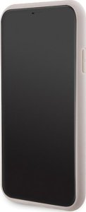 Guess GUHMN61G4GFRP iPhone 11 6.1" / Xr różowy/pink hardcase 4G Collection Leather Metal Logo MagSafe 5