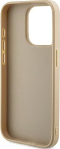 Guess GUHCP15XPSAIRSD iPhone 15 Pro Max 6.7" złoty/gold hardcase Saffiano Iridescent Script 7