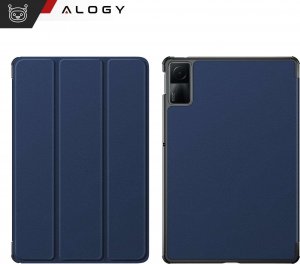 Etui na tablet Alogy Etui do Xiaomi Redmi Pad SE 2023 11" Smart Case Cover z klapką obudowa futerał pokrowiec Granatowe 2