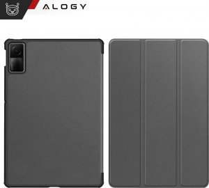 Etui na tablet Alogy Etui do Xiaomi Redmi Pad SE 2023 11" Smart Case Cover z klapką obudowa futerał pokrowiec Alogy Szare 8