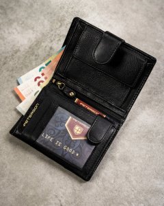 Peterson Zestaw Prezentowy: Skórzany Portfel Męski I Brelok 11