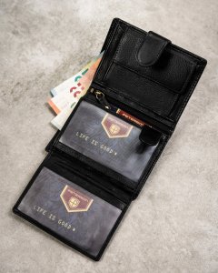 Peterson Zestaw Prezentowy: Skórzany Portfel Męski I Brelok 8