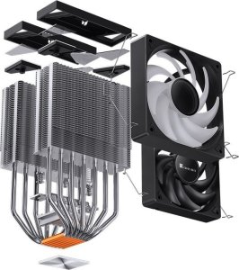 Chłodzenie CPU Jonsbo CR-3000 ARGB Czarne 12