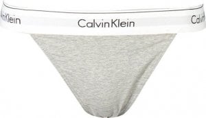 Calvin Klein CALVIN KLEIN SZARE STRINGI DAMSKIE XS EU 1