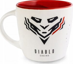 Diablo Kubek Diablo Chairs biało-czerwony 2
