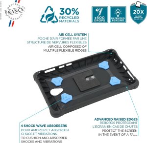 Etui na tablet Mobilis Mobilis PROTECH Case+kickstand+360°handst. f GalaxyTab A5 8" 5