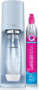 Saturator Sodastream SodaStream Soda Maker Terra lightblue QC with CO2 & 1L PET bottle (1012811315) 1