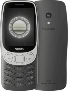 Telefon komórkowy Nokia Nokia | 3210 4G (2024) | Black | 2.4 " | 128 MB | 64 MB | Dual SIM | Bluetooth | 5.0 | USB version USB Type-C | Main camera 2 MP | 1450 mAh one size 1
