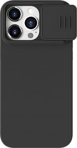 Nillkin Etui Nillkin CamShield Silky Magnetic Silicon Apple iPhone 15 Pro Max czarny/black 1