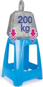 Korona Shops Taboret plastikowy stołek krzesło do 200 KG 3