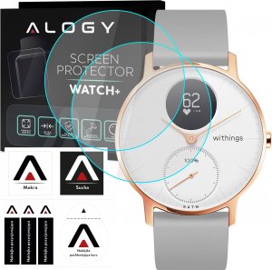 Alogy 2x Szkło Hartowane na smartwatch watch zegarek uniwersalne 38mm średnica ochronne Alogy Screen Protector Watch+ 12