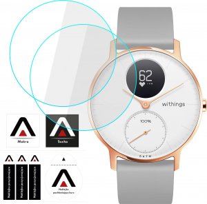 Alogy 2x Szkło Hartowane na smartwatch watch zegarek uniwersalne 38mm średnica ochronne Alogy Screen Protector Watch+ 13