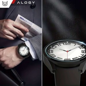 Alogy 2x Szkło Hartowane na smartwatch watch zegarek uniwersalne 38mm średnica ochronne Alogy Screen Protector Watch+ 5