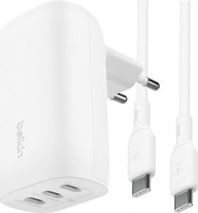 Ładowarka Belkin Boost Charge 3x USB-C  (WCC002VF2MWH-B6) 3