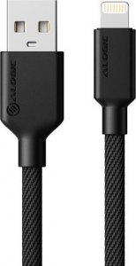 Kabel USB Alogic Alogic USB 2.0 Anschlusskabel Typ A -Lightning M/M   1m,  sw 1