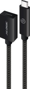 Kabel USB Alogic Alogic USB 3.2 Verlängerungskabel Typ C -C M/F      0,5m  sw 3